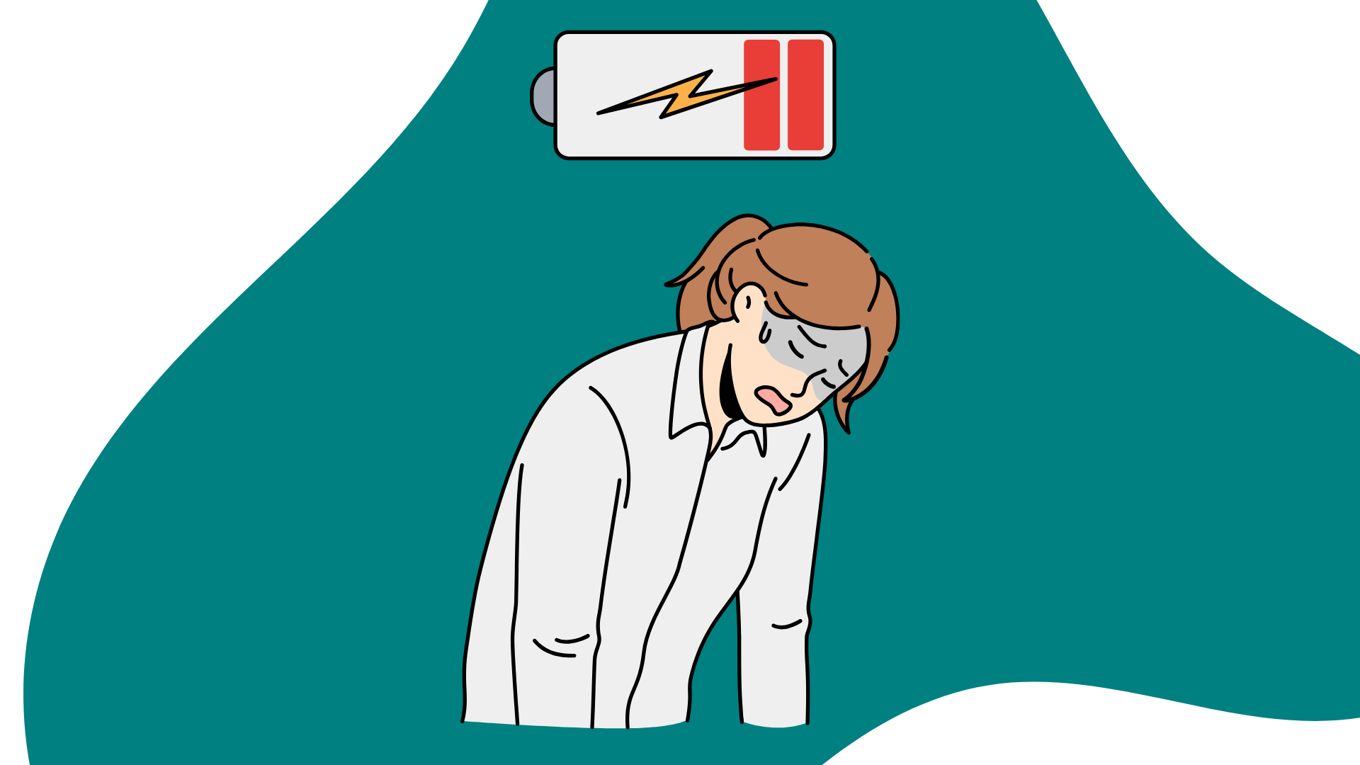 物価高騰と収入への不安を表すイラスト